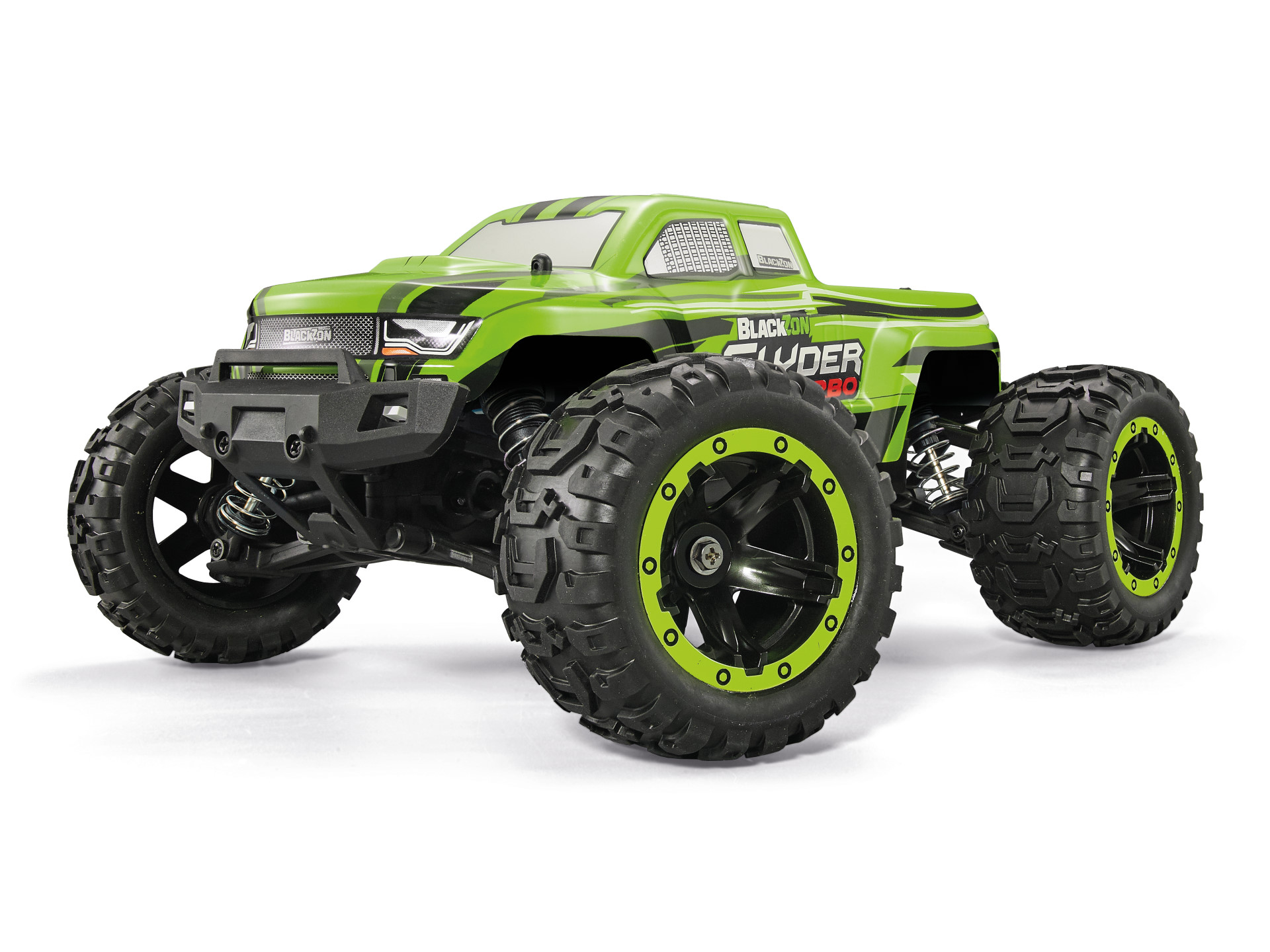 BLACKZON Slyder MT Turbo Grün 1/16 4WD Brushless Monster Truck 540200