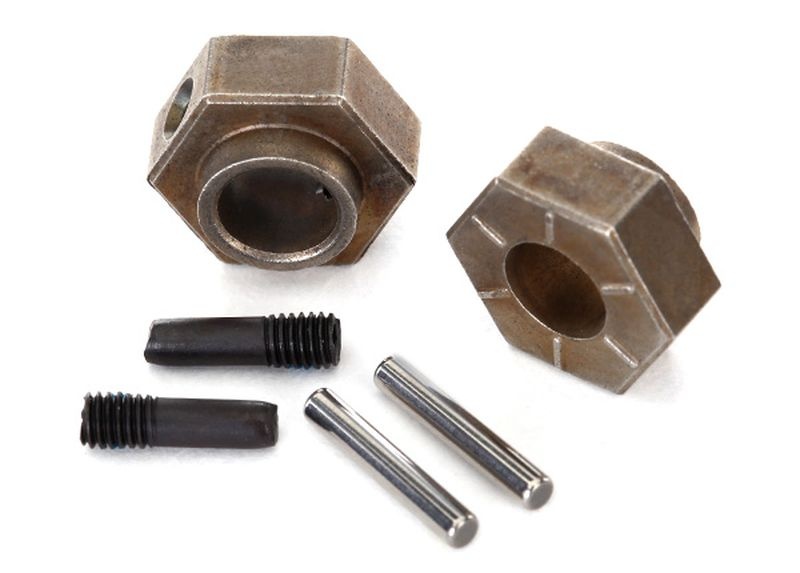 Traxxas Radmitnehmer 12mm hex (2) + Mitnehmerpins 8269
