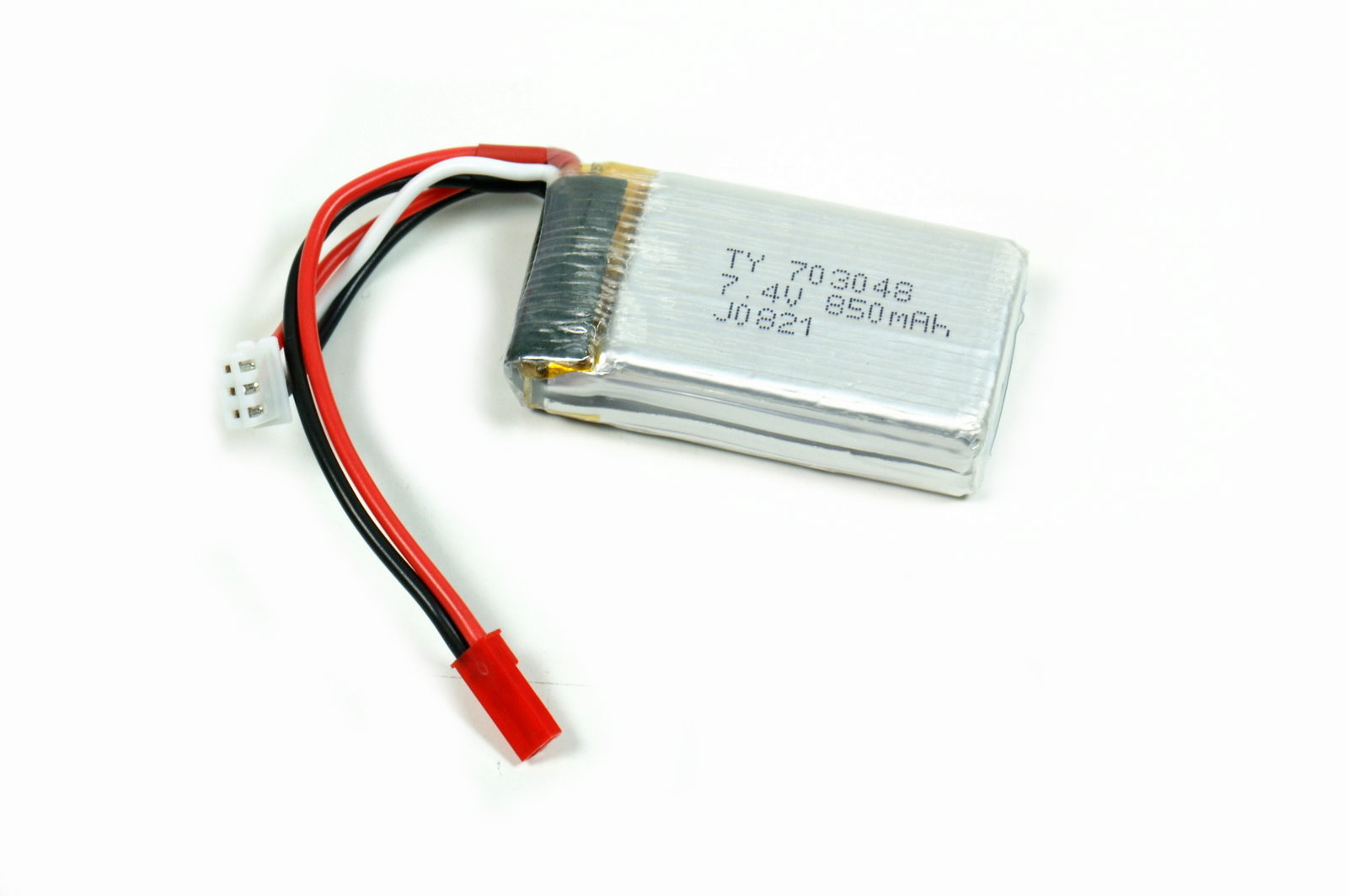 Amewi LiPo 850mAh, 7,4V für Buzzard / Lama / AM X51 V2 Spy, Blue Barracuda, P-51, Hurricane 057-85973-21