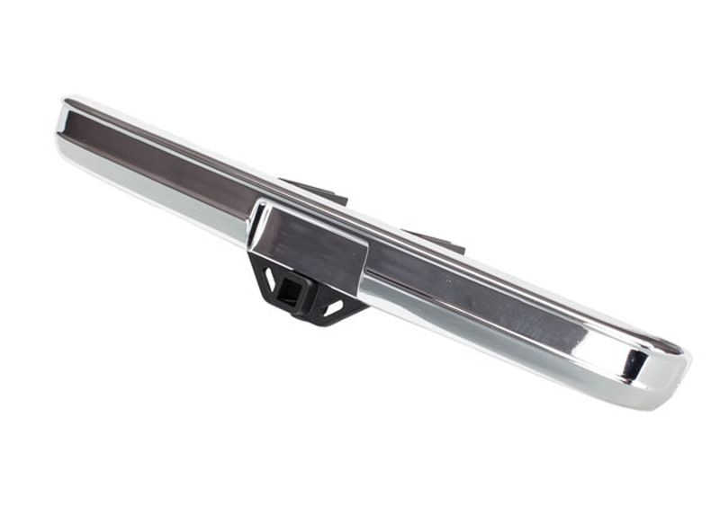 Traxxas 8136 Bumper hinten chrom +Halter