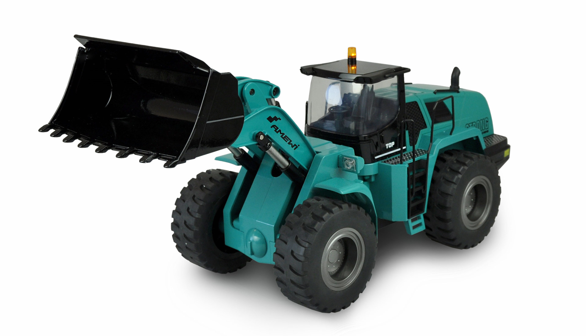 Amewi Radlader G485E SE Petrol 1:14, Teilmetall RTR, Sound, Licht, 10-Kanal 22538