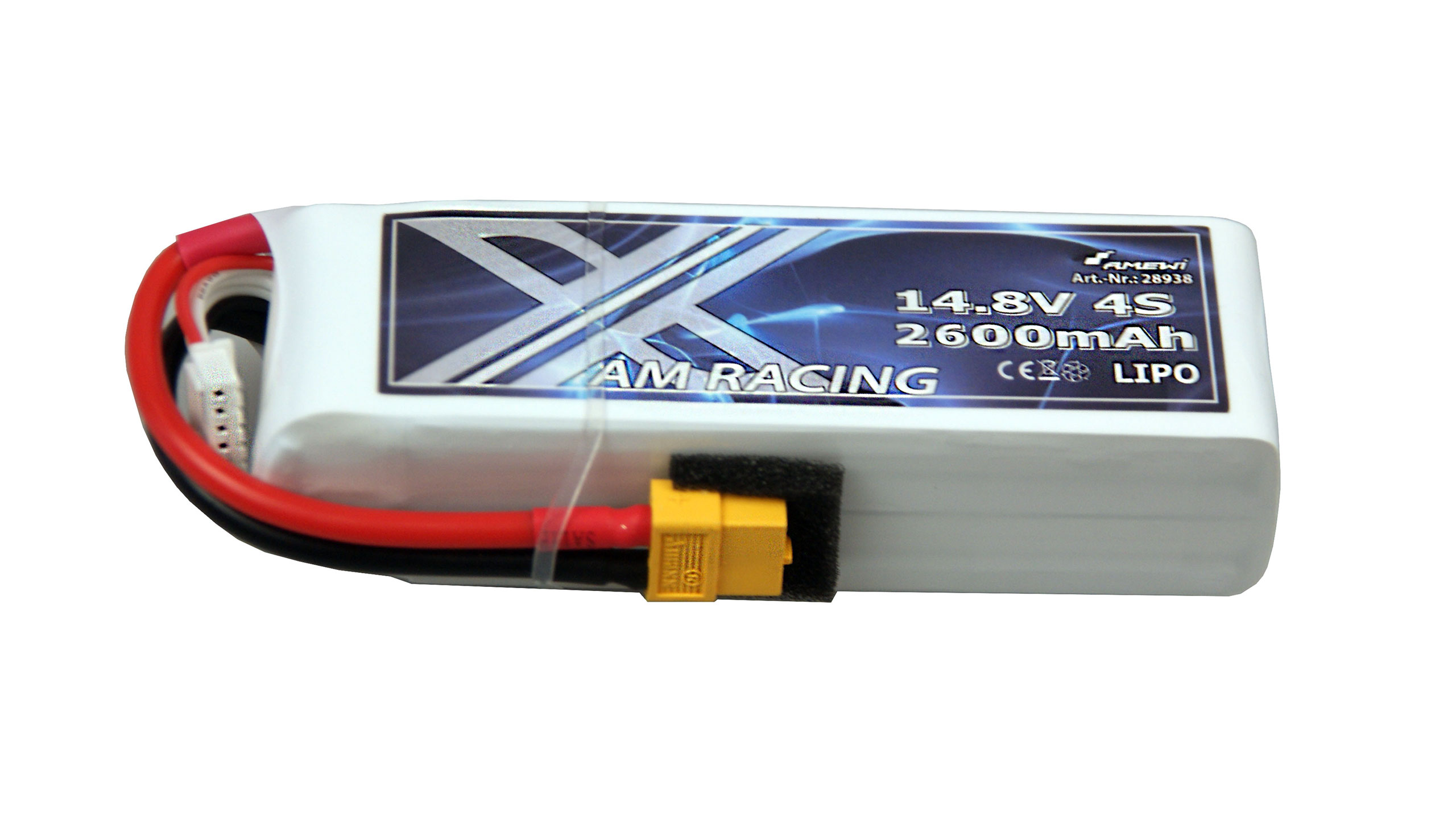 Amewi LiPo Akku 4S 14,8V 2600mAh XT60 28938