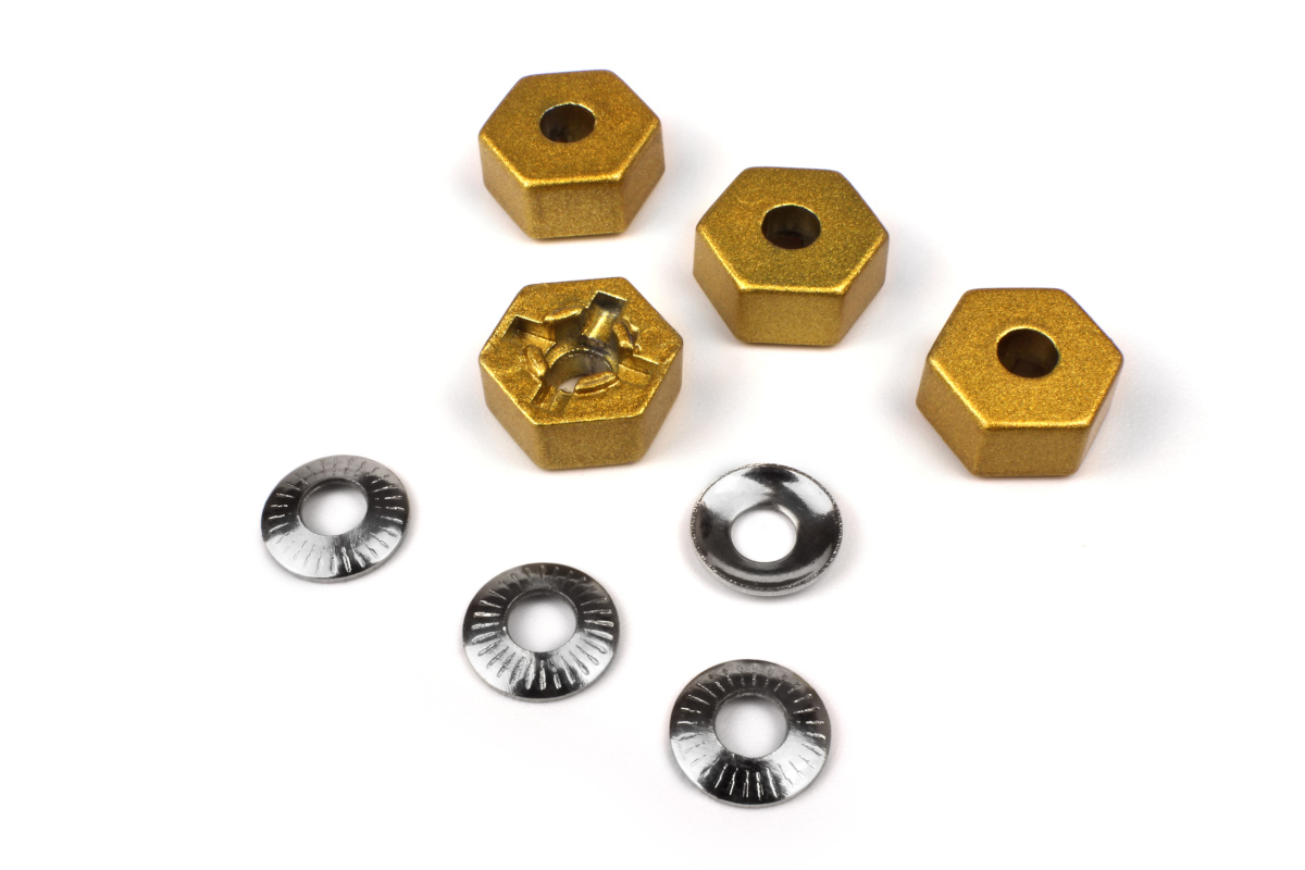 BLACKZON Metall 12mm Radmitnehmer Set 540243