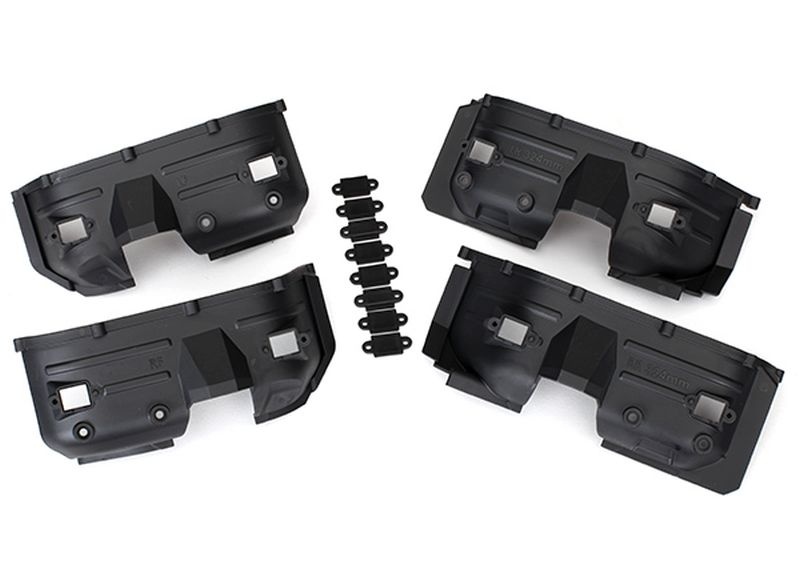 Traxxas Fender, innen, v/h (je ) Rock light covers (8) 8018