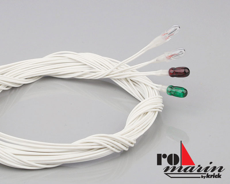 ROMARIN Glühlampen klar 6V D3 80 cm (VE2) RO1671