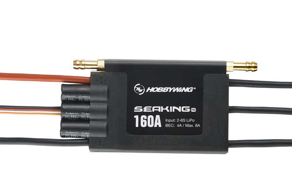 Hobbywing Seaking Pro 160A 2-6S ESC Brushless Boot Regler 30302460