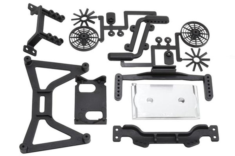 RPM No-Clip Karohalter schwarz TRX Slash 2WD 70860