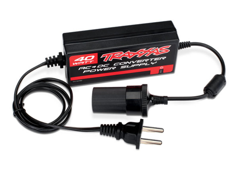 Traxxas Spannungswandler 230V->12V 40W für Zigarettenanzünder 2976G