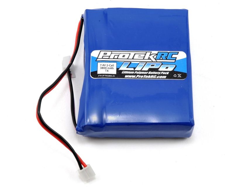 ProTek RC LiPo Spektrum DX7S/DX8/DX9 Sender Batterie (7.4V/3800mAh)