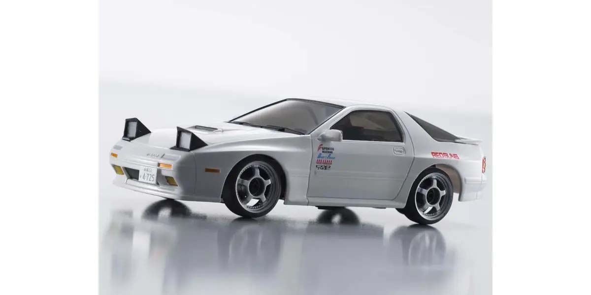Kyosho First Mini-Z 1:28 Initial-D Mazda Savanna RX-7 FC3S WHITE 66602A