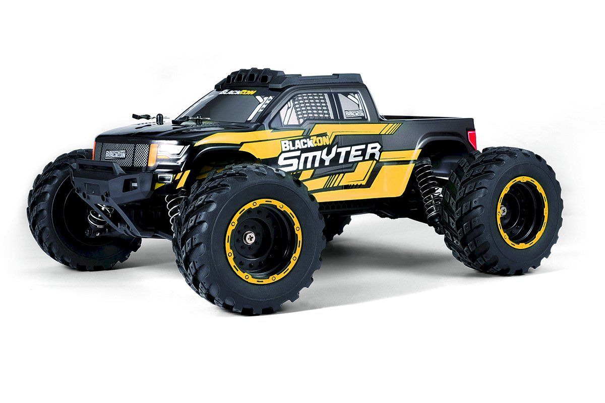BLACKZON Smyter MT 1/12 4WD Elektro Monster Truck Gelb 540225