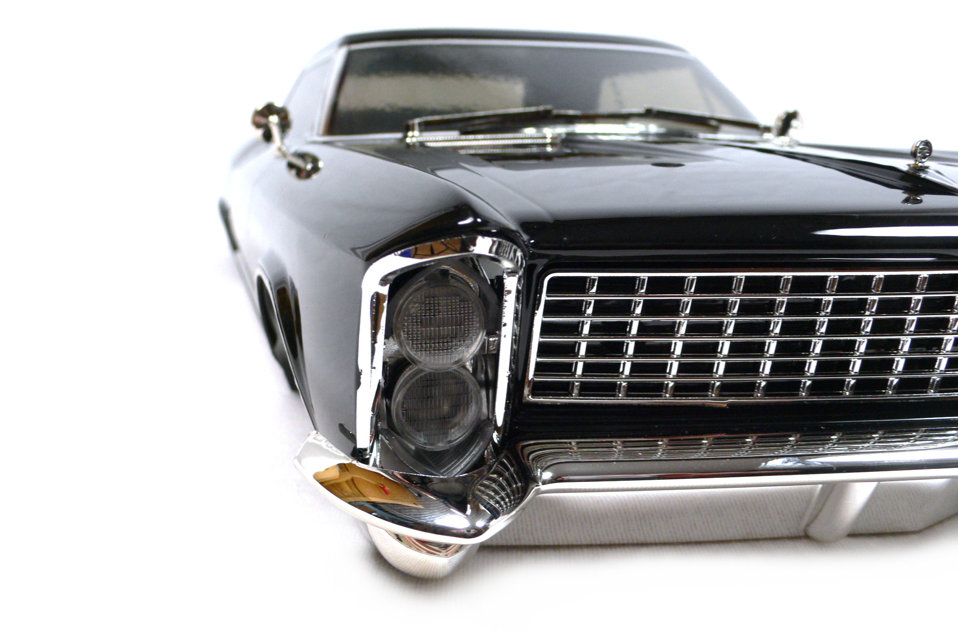 Kyosho Buick Riviera 1965 Regal Black  Karosserie 1/10 Schwarz (Fazer MK2L) FAB711BK