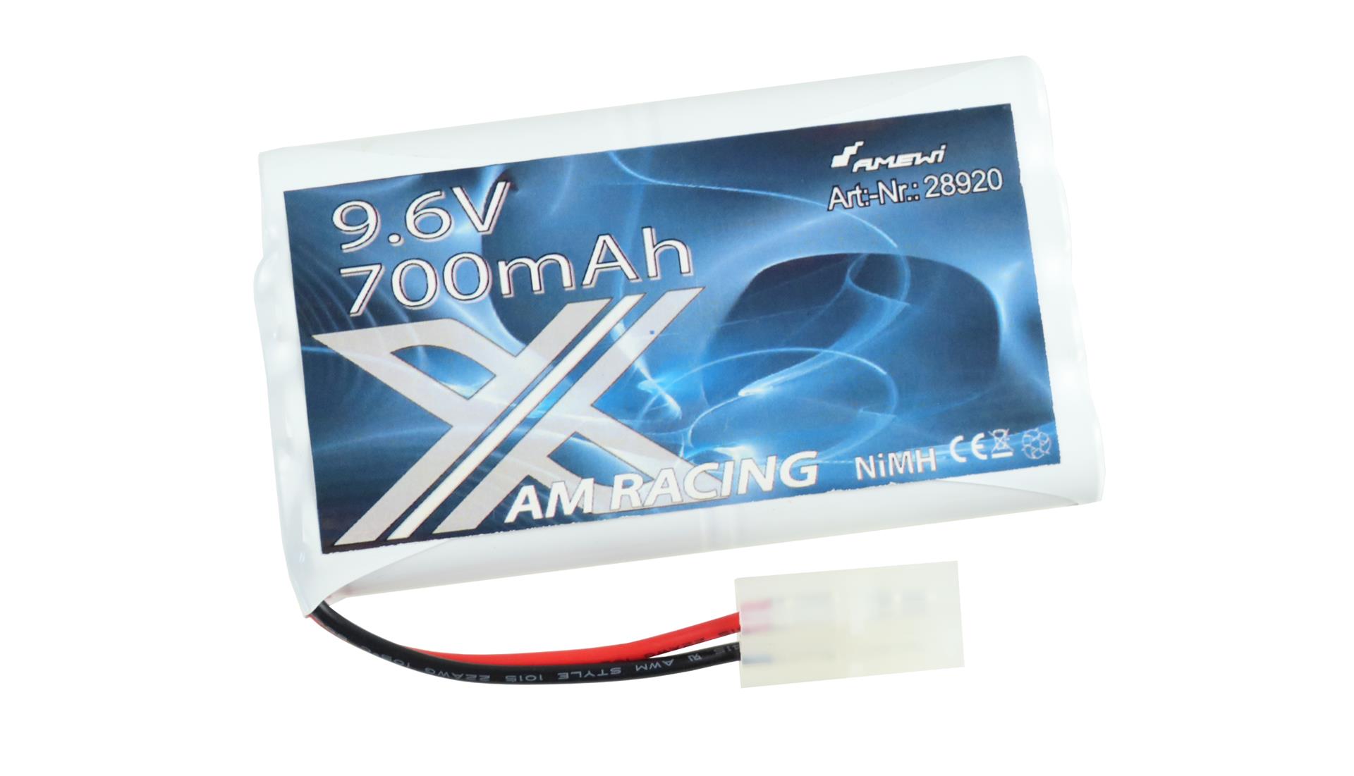 Amewi AMX RACING NiMH Akku 9.6V 700mAh Tamiya 28920