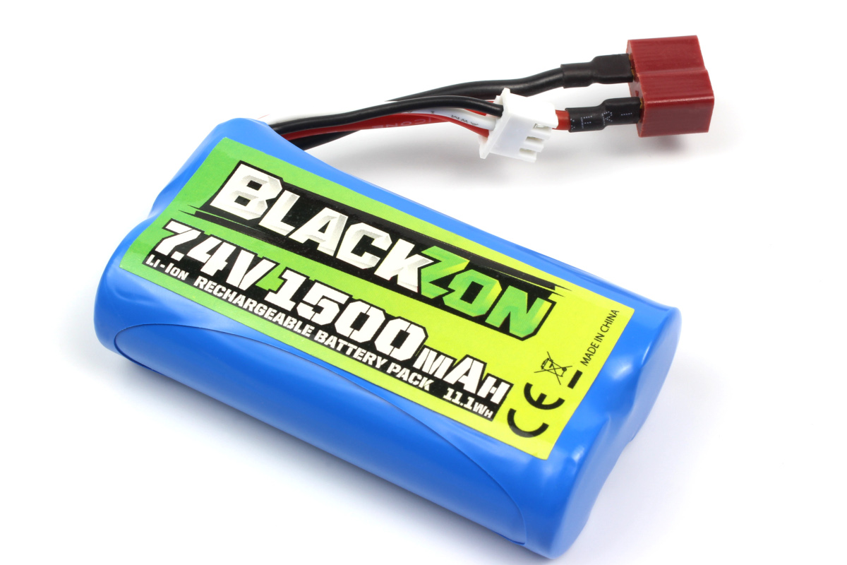 BLACKZON Battery Pack (Li-ion 7.4V, 1500mAh), w/T-Plug540149