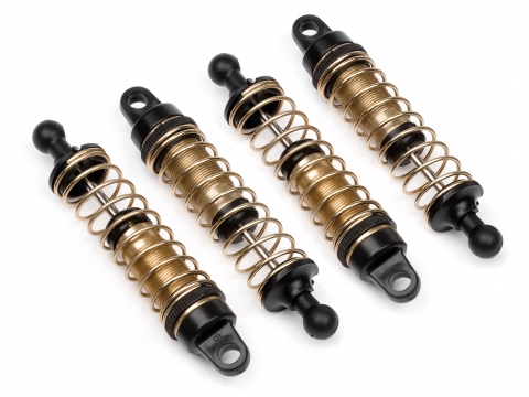HPI Aluminium GewindeDämpfer Set (vorne/hinten/Recon) 105522