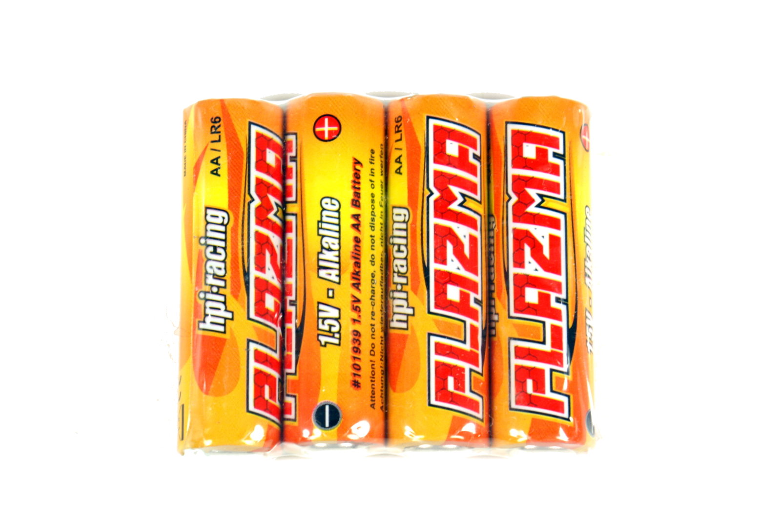 HPI Plazma 1.5V Alkaline AA Batterien (4St) 101939