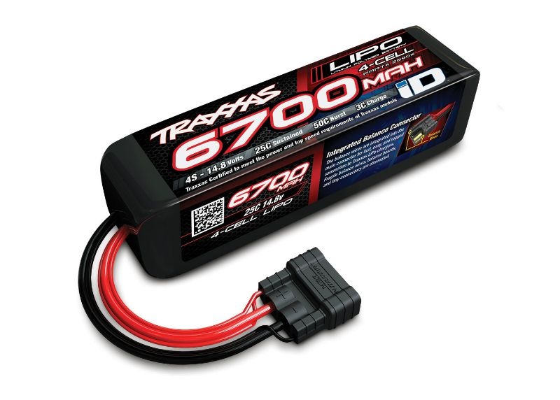 Traxxas Lipo Akku 4S 6700mAh 14,8V 4-Zellen 25C 2890X X-MAXX