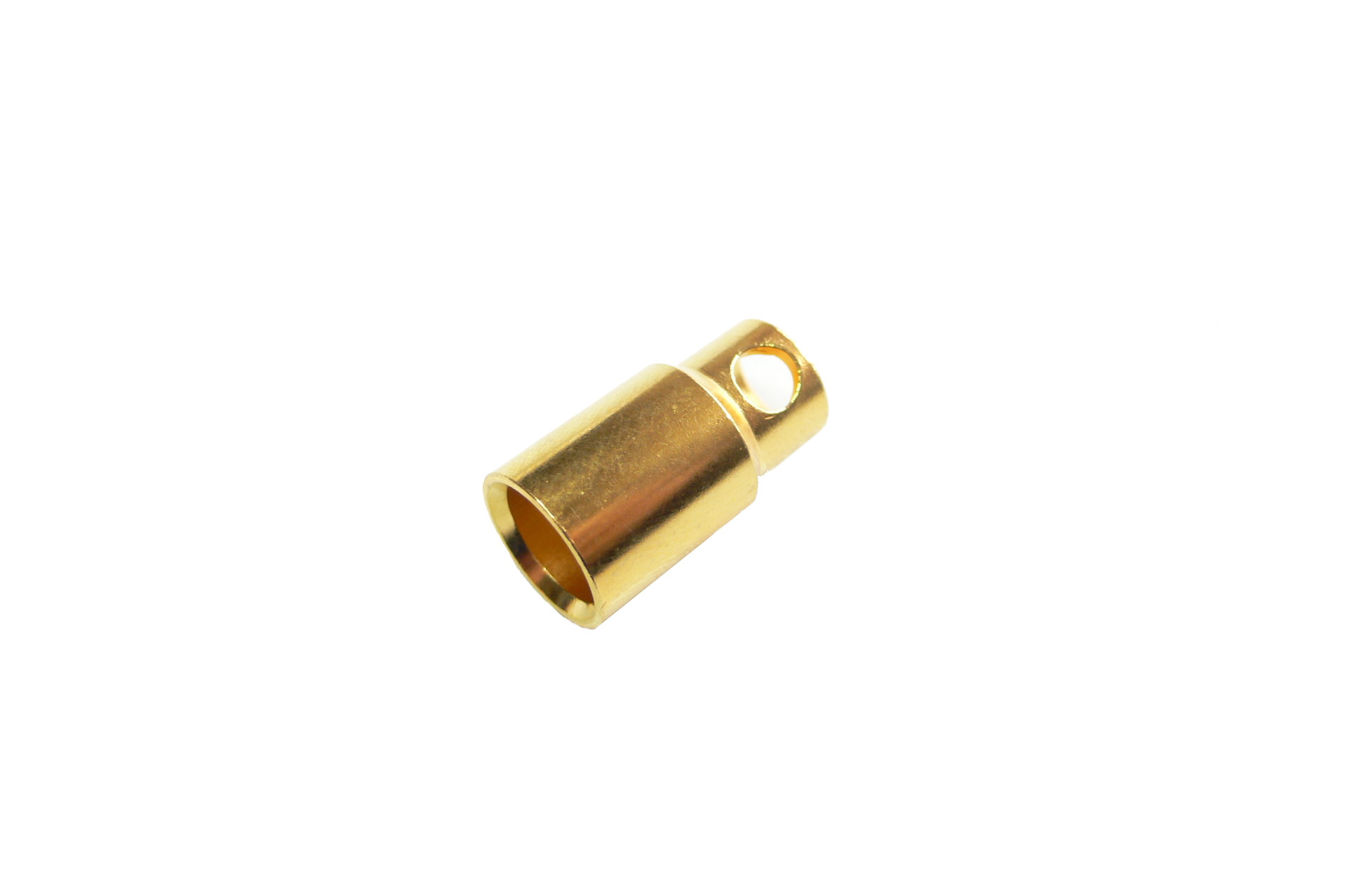 6mm Goldkontakt Buchse Goldstecker Goldverbinder female weibchen lose
