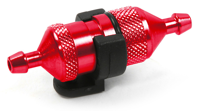 R07120R Treibstoffilter mit Sintereinsatz Rot
