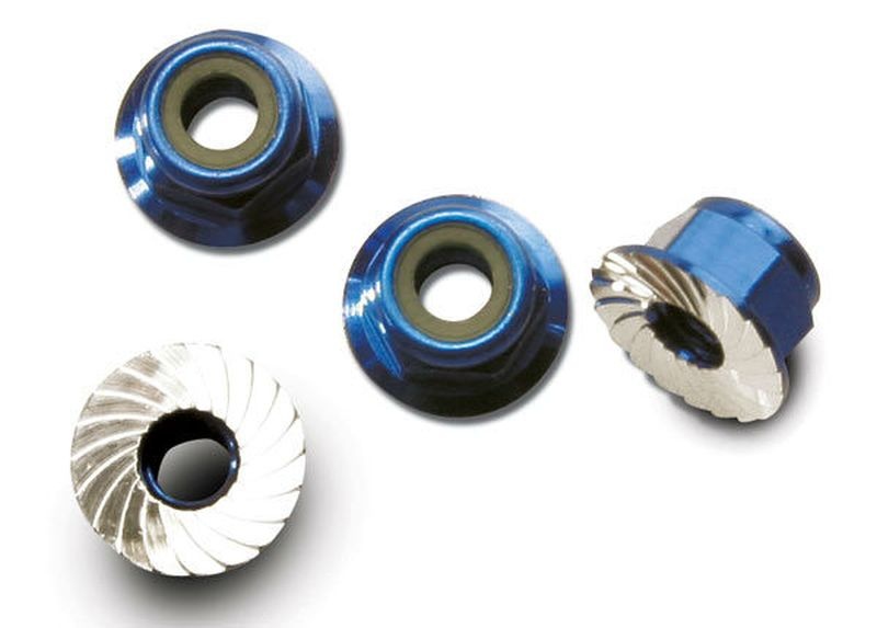 Traxxas Muttern mit Flansch 4mm 1747R