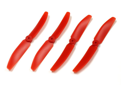 Kyosho LUFTSCHRAUBE DRONE RACER (4) ROT DR005R