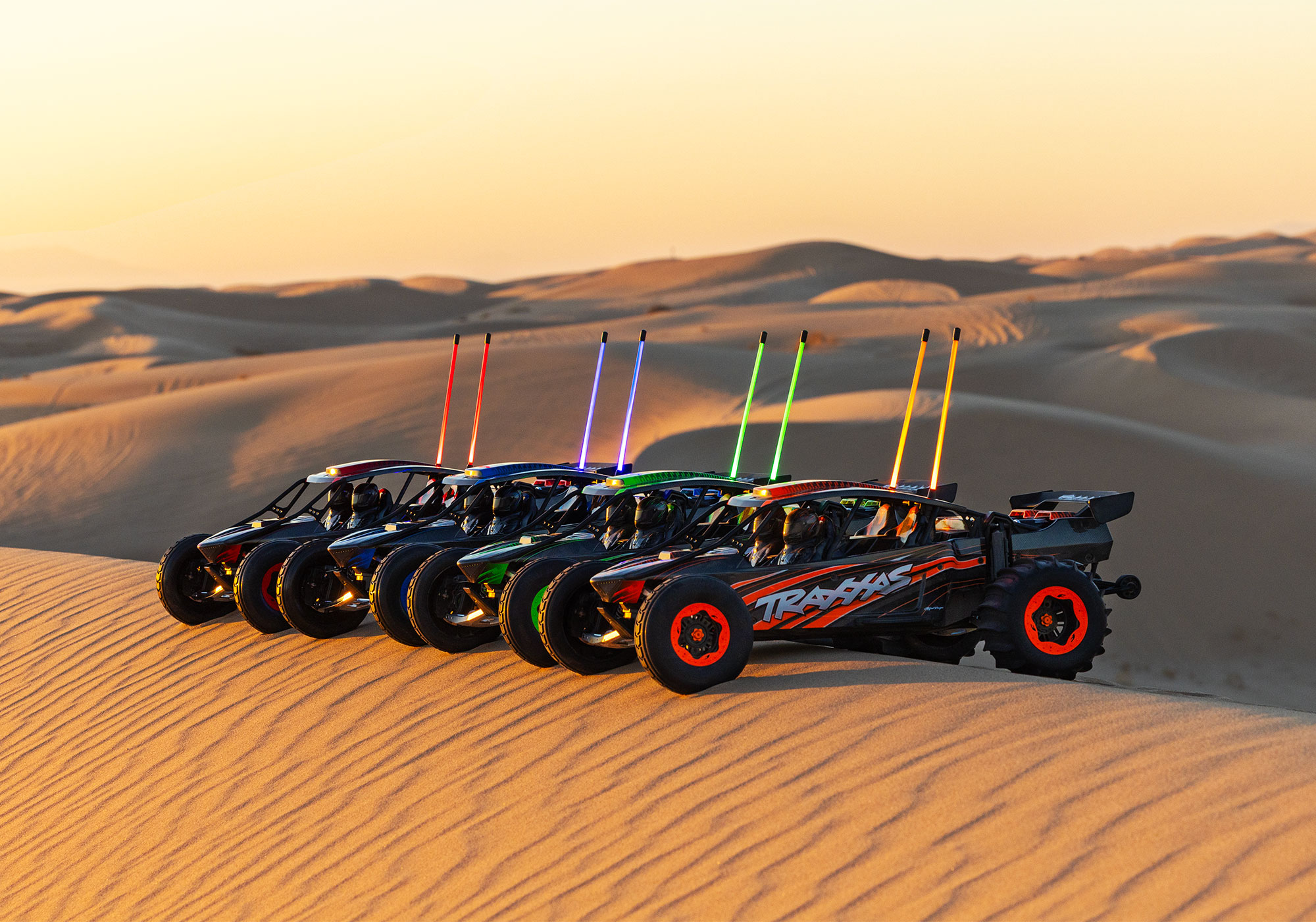 Traxxas FUNCO RWD 8S VXL 1/6 Sand Car Rot RTR Brushless o. Akku & Lader 109076-4