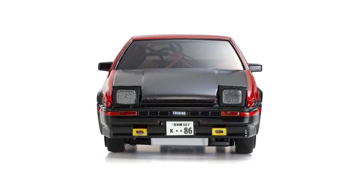Kyosho First Mini-Z 1:28 Toyota Sprinter Trueno AE86 RD/BK 66613A