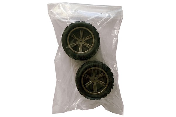 BLACKZON Tire with grey wheel rim 534695