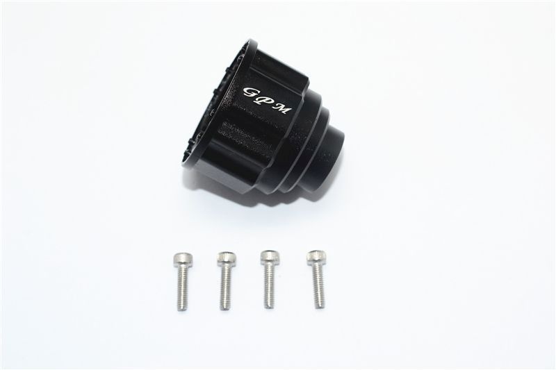 GPM Alu Differentialgehäuse vorn/mitte schwarz Traxxas UDR