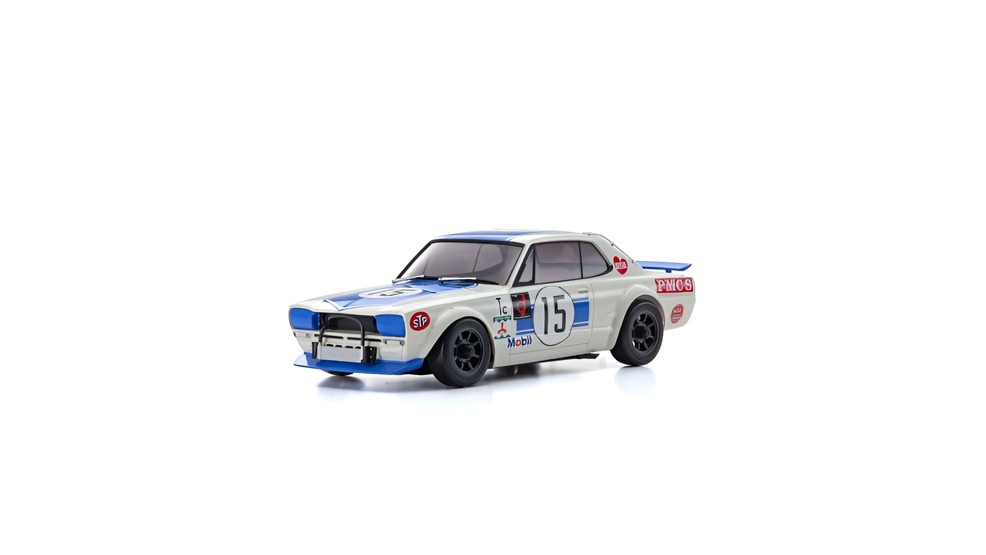 Kyosho Mini-Z AWD Skyline 2000GT-R KPGC10 Racing'72 Blue No15 (MA020/KT531P) 32643BL