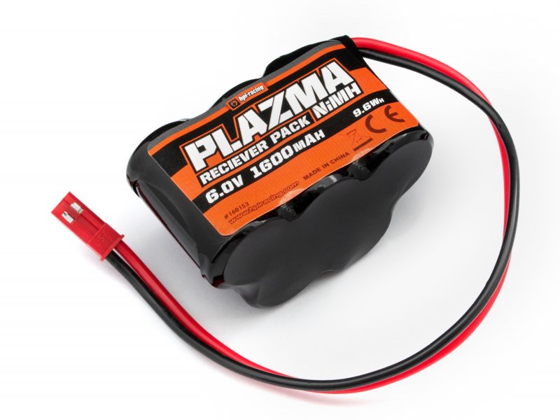 HPI Plazma 6.0V 1600mAh NiMH Empfänger Akku Pack 160153