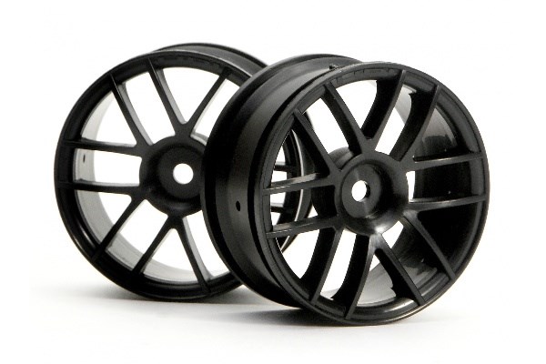 HPI 6-Speichen Split Felge 26mm schwarz 3796