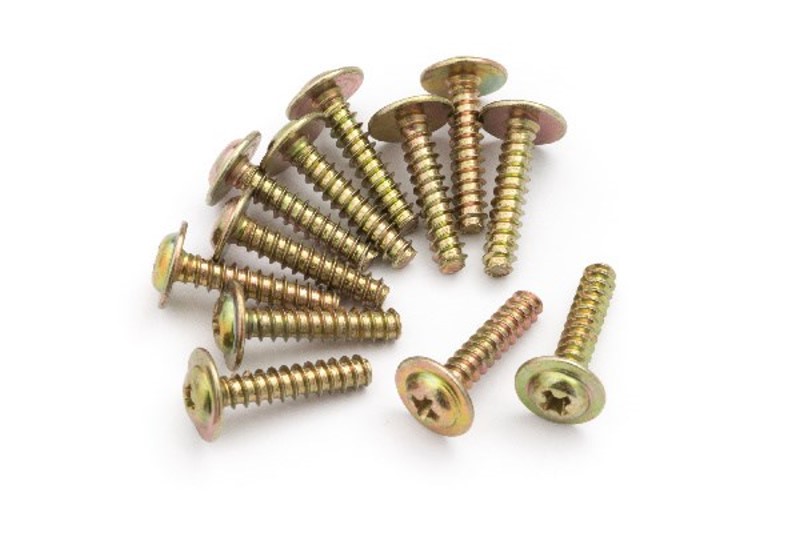 BLACKZON Schneidschraube mit Flansch / Flange Head Self Tapping Screws PWTHO 2.6x12mm 540057