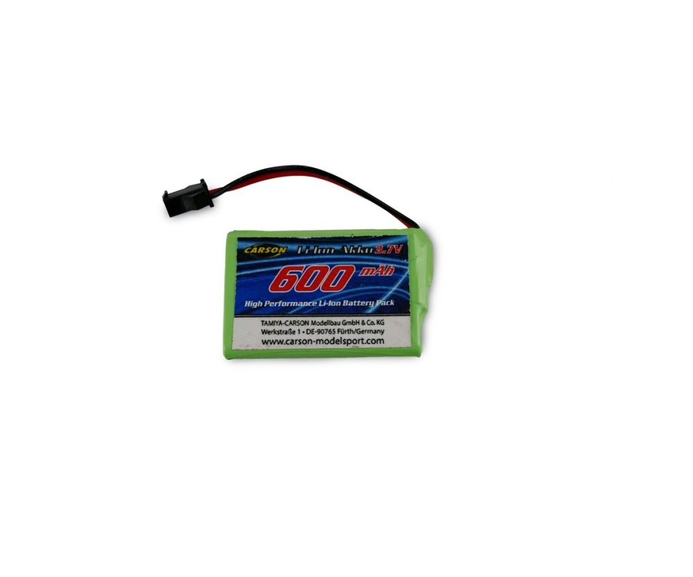 Carson 08239 3,7V/600mAh LiION Akku : 907337/47 JST 500608239