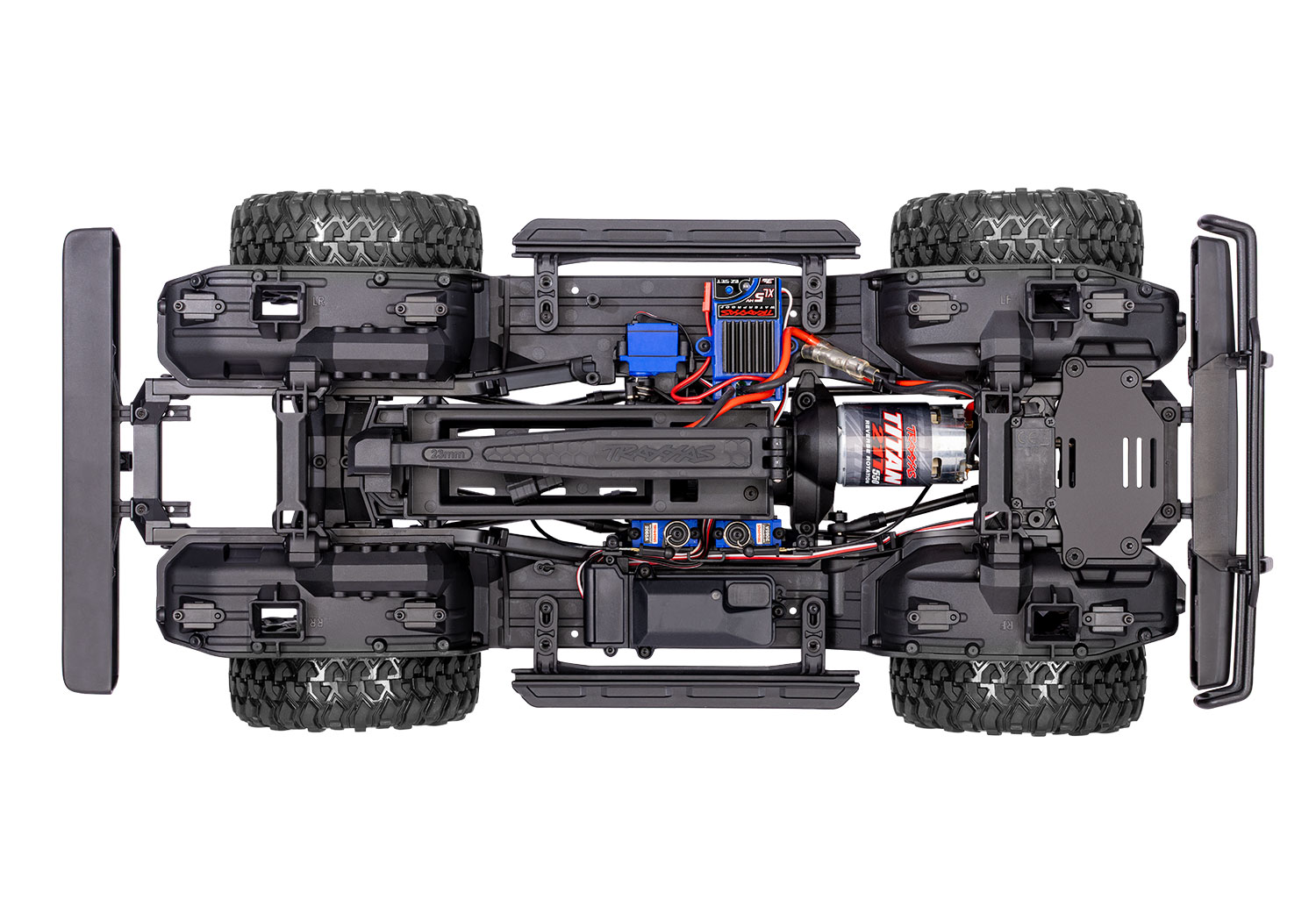 Traxxas TRX-4 Nissan Pathfinder (Terrano) rot 1/10 RTR, ohne Akku/Lader 110056-4 - Abbildung 9