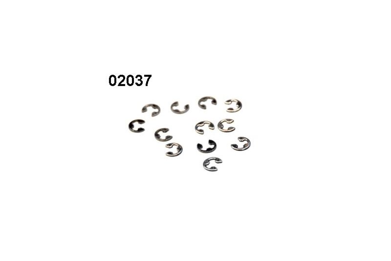 Amewi HSP E-Clip 12 Stück 2,5mm 02037