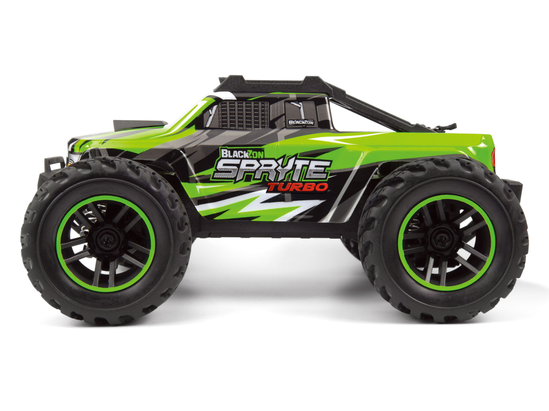 BLACKZON Spryte MT Turbo 1/20 4WD Brushless Monster Truck Grün 540289 - Abbildung 3