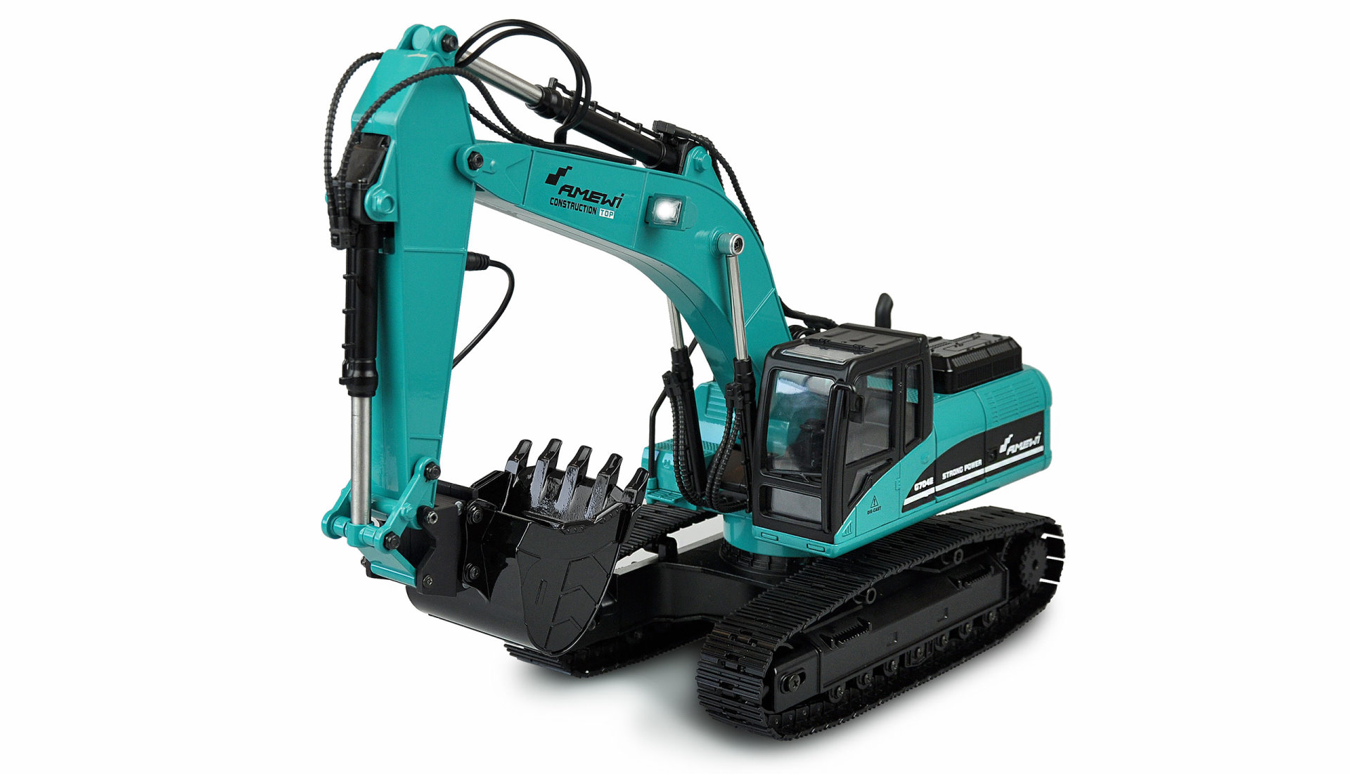 Amewi Bagger G704E Vollmetall 1:14 petrol, 2,4GHz 22501