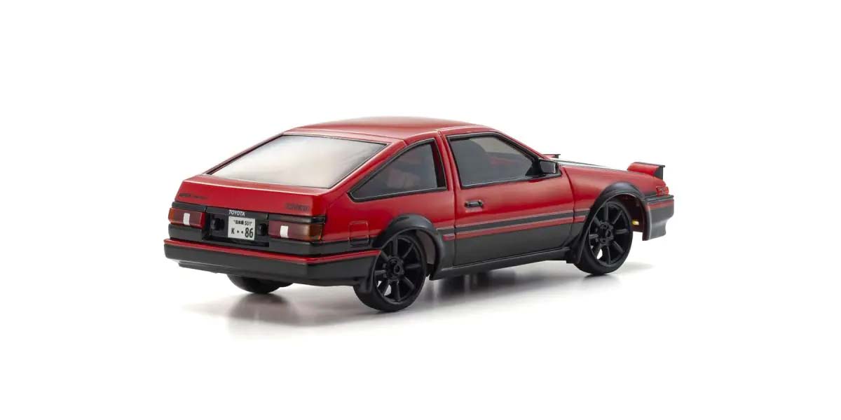 Kyosho First Mini-Z 1:28 Toyota Sprinter Trueno AE86 RD/BK 66613A