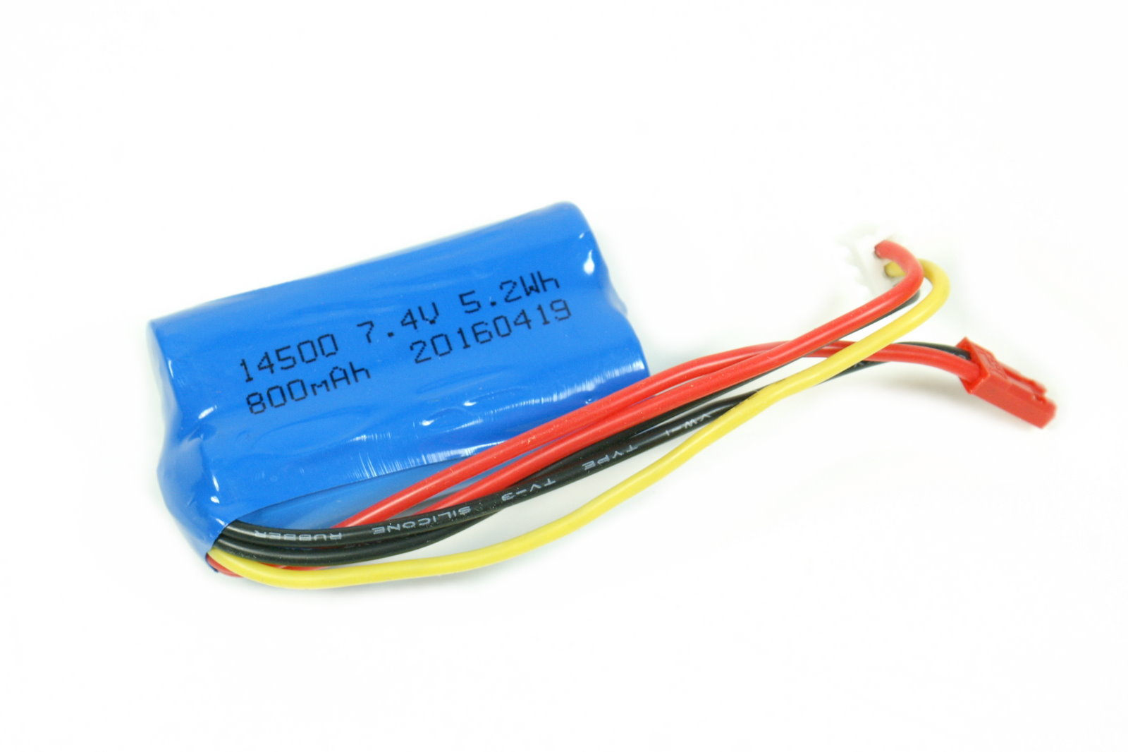Amewi 7,4V Li-Ion 800mAh BEC Plug, für Beluga 180, AM X51 Spy, Blue Barracuda 28890