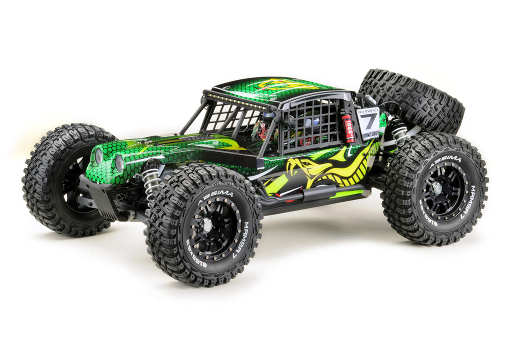 Absima Elektro RC Rock Racer MAMBA 7 Grün 6S BL RTR 17001