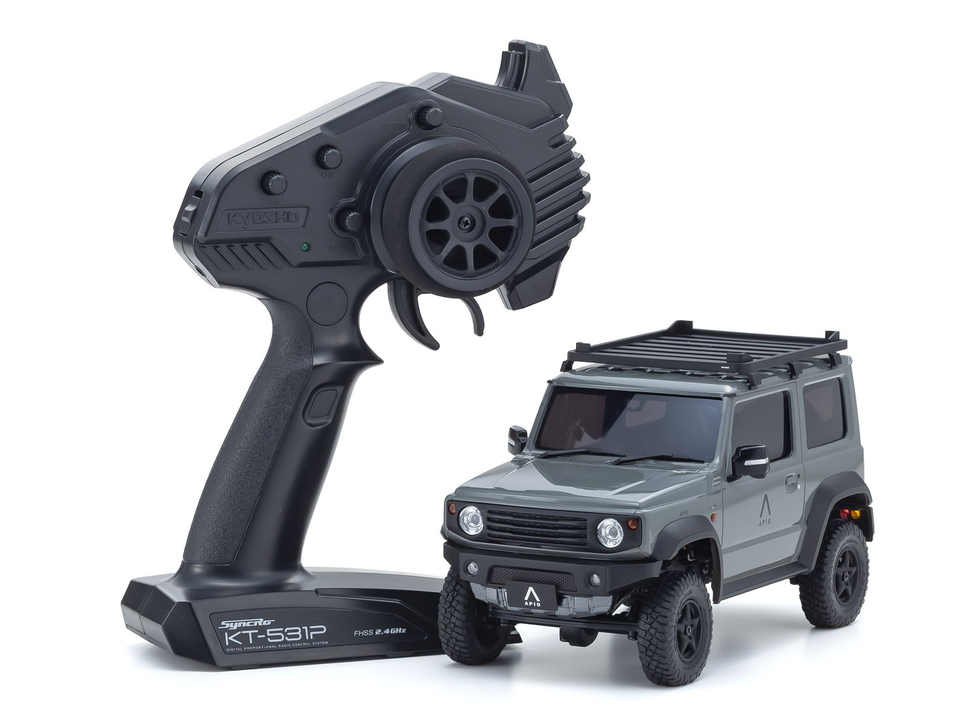 Kyosho Mini-Z 4X4 MX-01 Suzuki Jimny Sierra Apio TS4 Gray (KT531P) 32525G