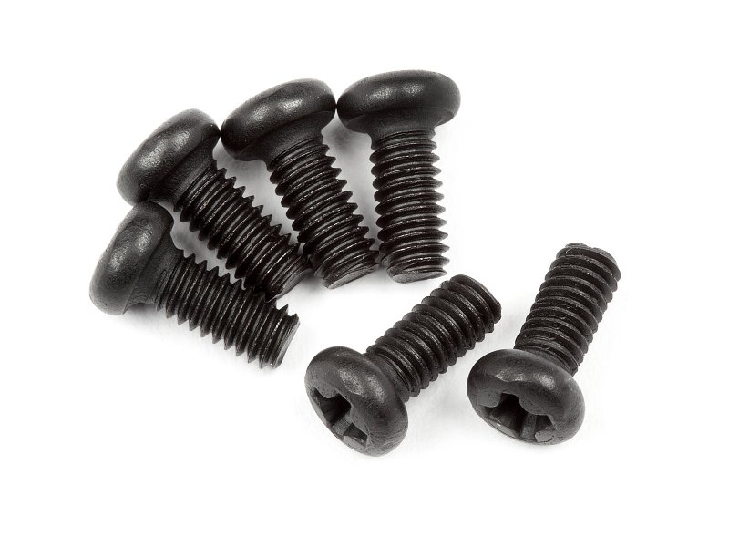 Maverick Rundkopf Schrauben M2.5 x 6mm 6St. MV28036