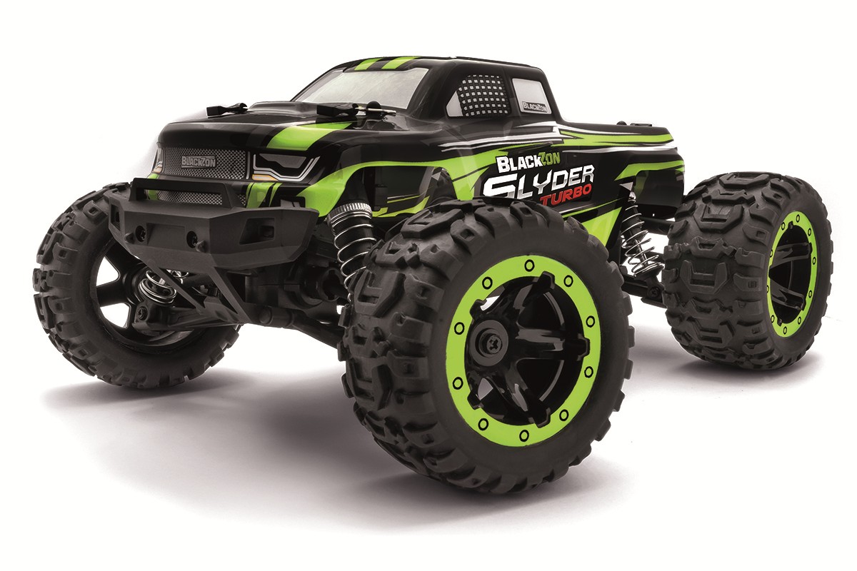 BLACKZON Slyder MT Turbo 1/16 4WD 2S Brushless Grün 540208