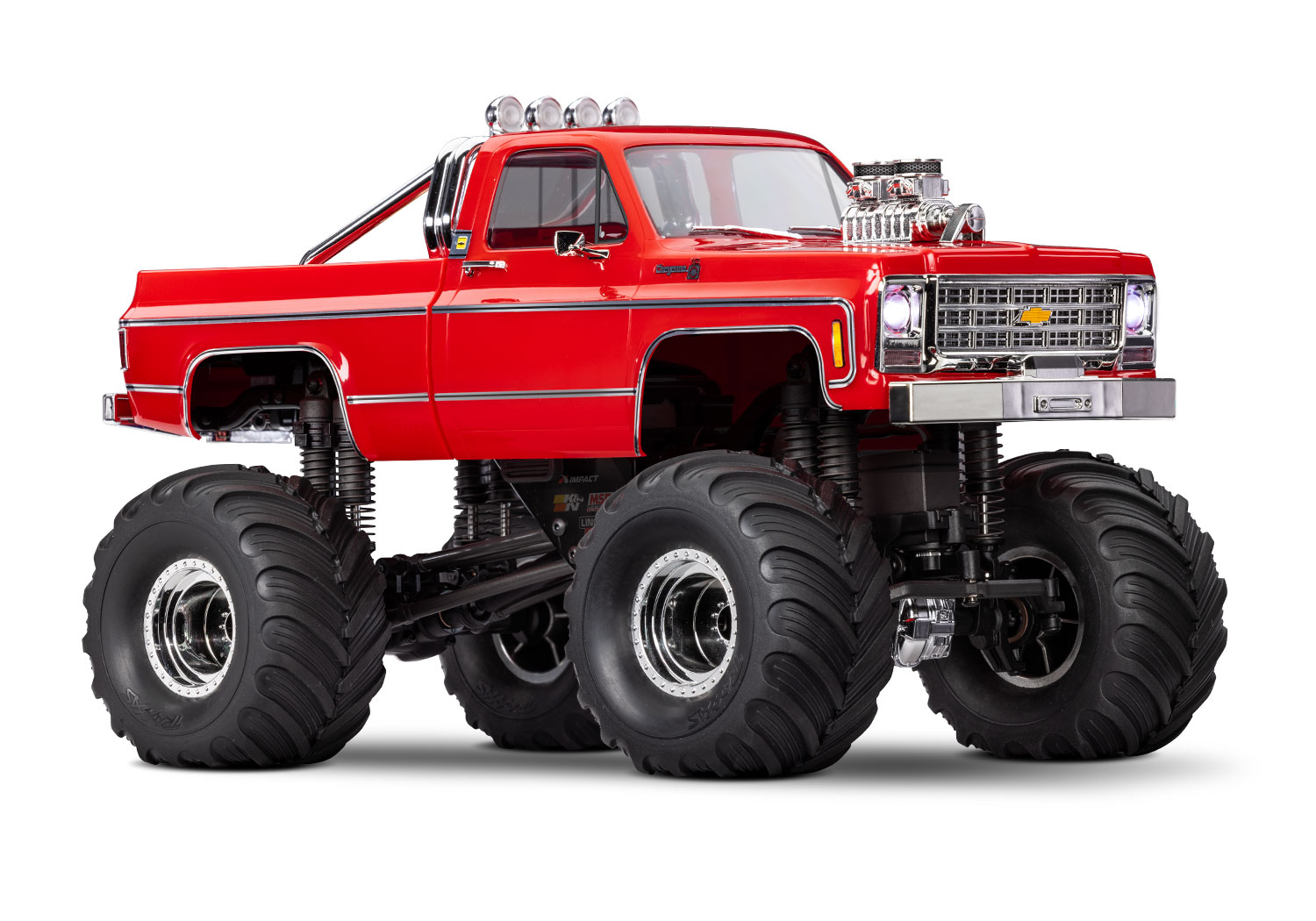TRAXXAS TRX-4MT Chevy K10 4x4 rot 1/18 Monstertruck RTR 98064-1