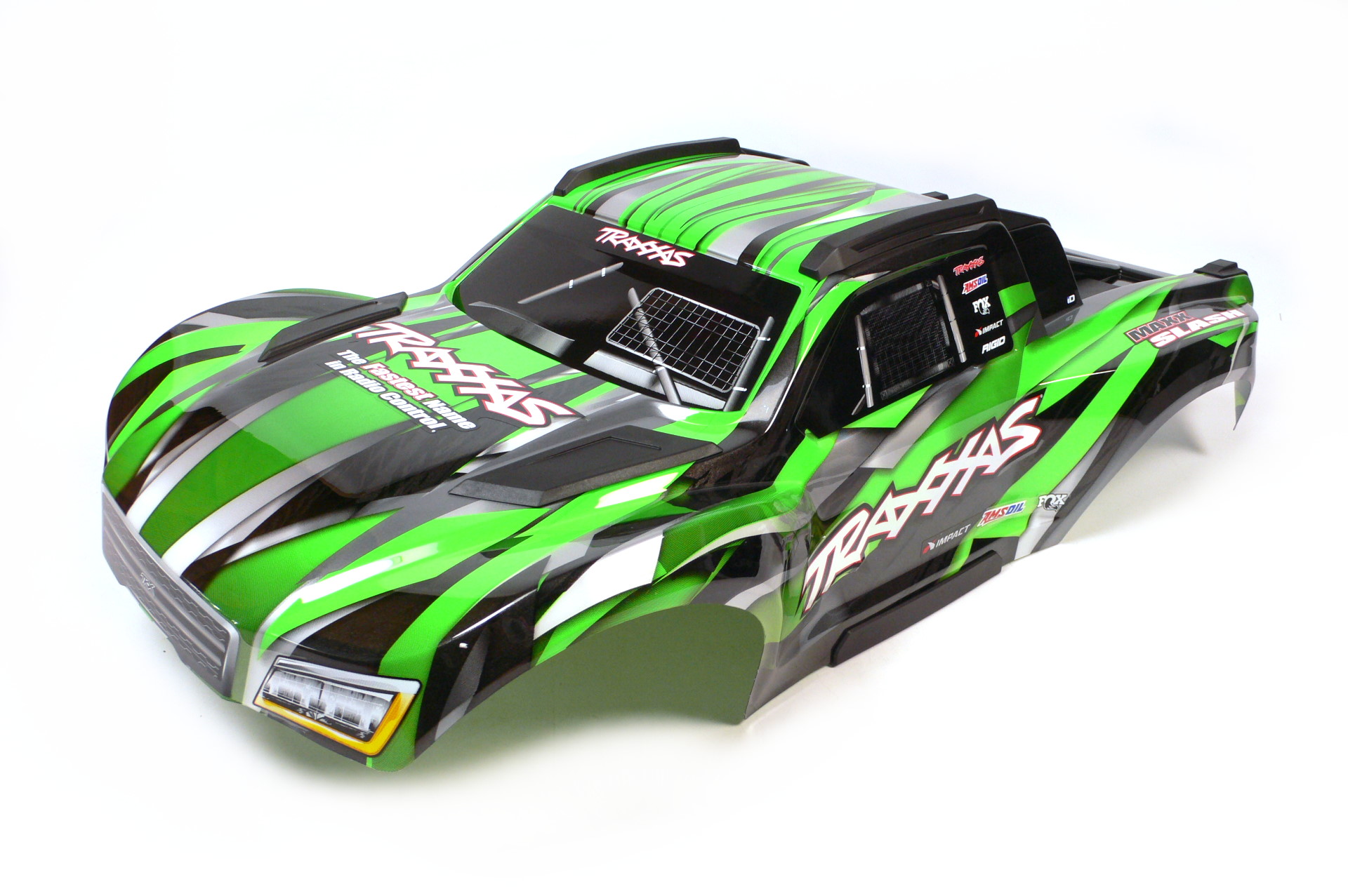 Traxxas Maxx Slash Short Course Truck Clipless Karosserie Grün 1:8 - Abbildung 1