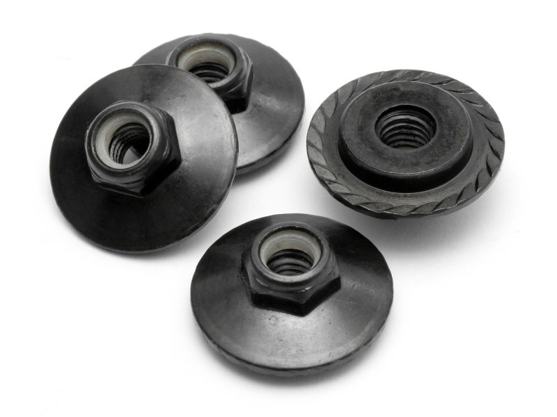 HPI Mutter mit Flansch M5X8mm (schwarz/4St) Z680