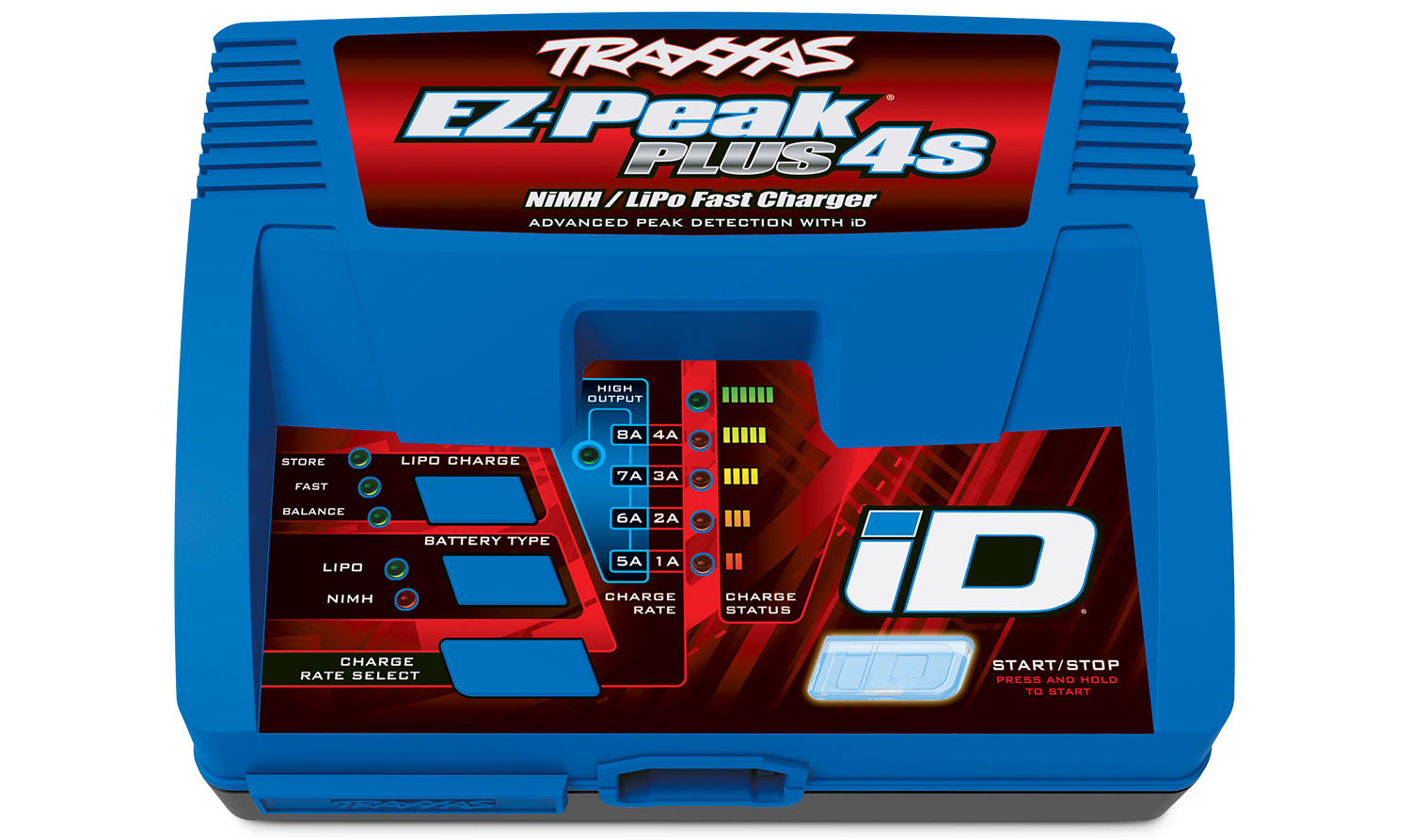 Traxxas EZ-Peak Plus 8-Amp NiMH/2-4S Lipo Schnell-Lader 2981G