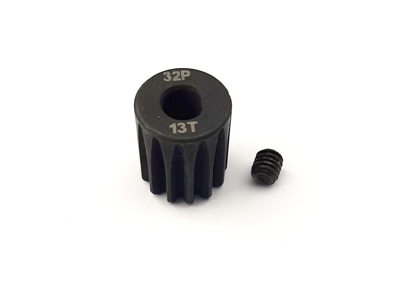H-SPEED Ritzel 13 Zähne 32dp, 5mm Stahl (M0.8) HSPX213