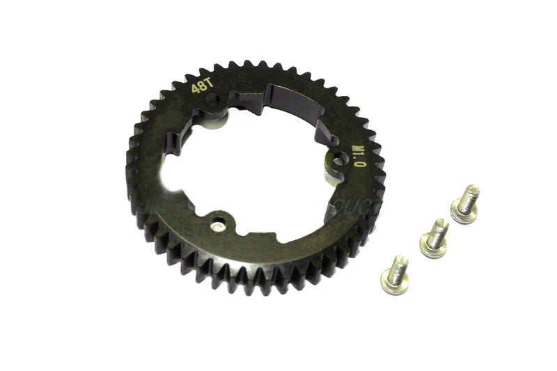GPM Stahl Hauptzahnrad 48T (Modul 1.0) Traxxas XO-01